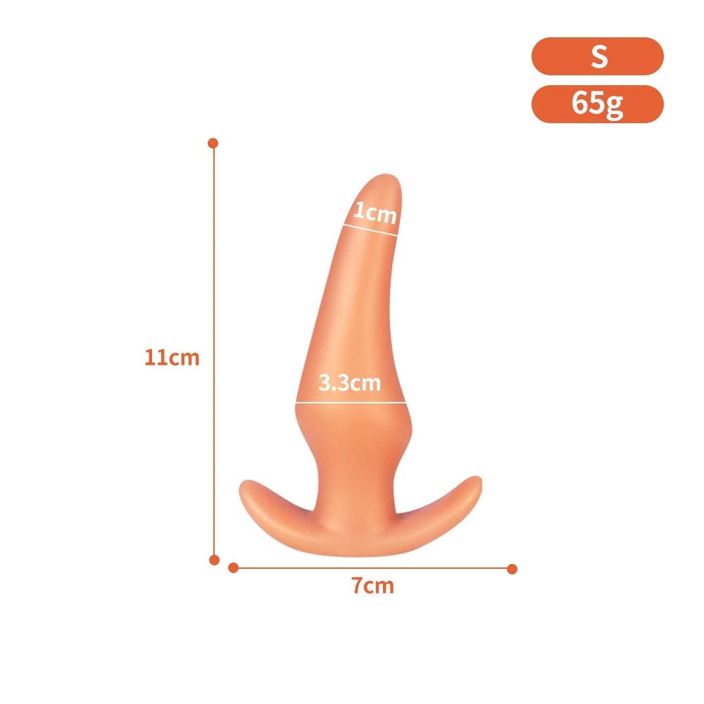 Wearable Anti Drop Soft Anal Plug