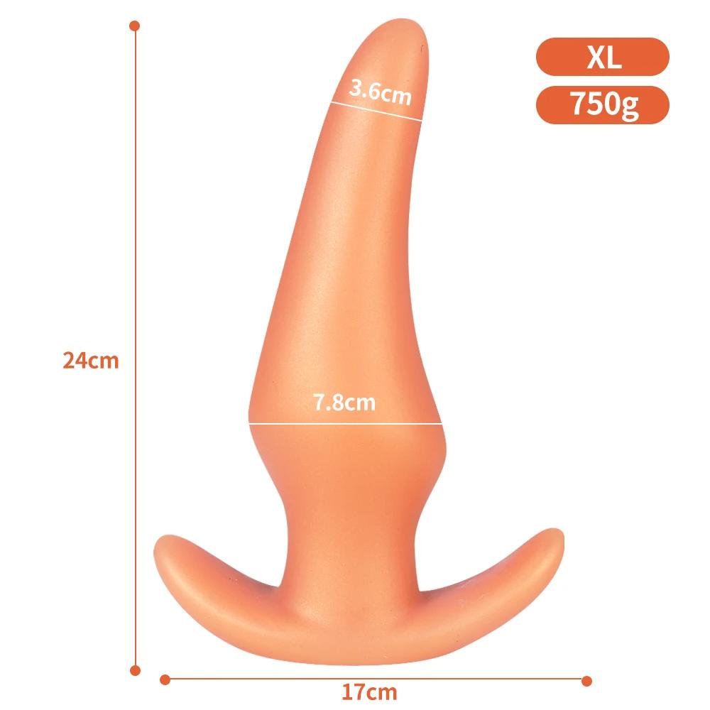 Wearable Anti Drop Soft Anal Plug