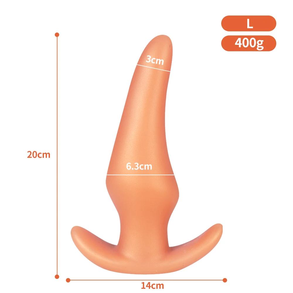 Wearable Anti Drop Soft Anal Plug