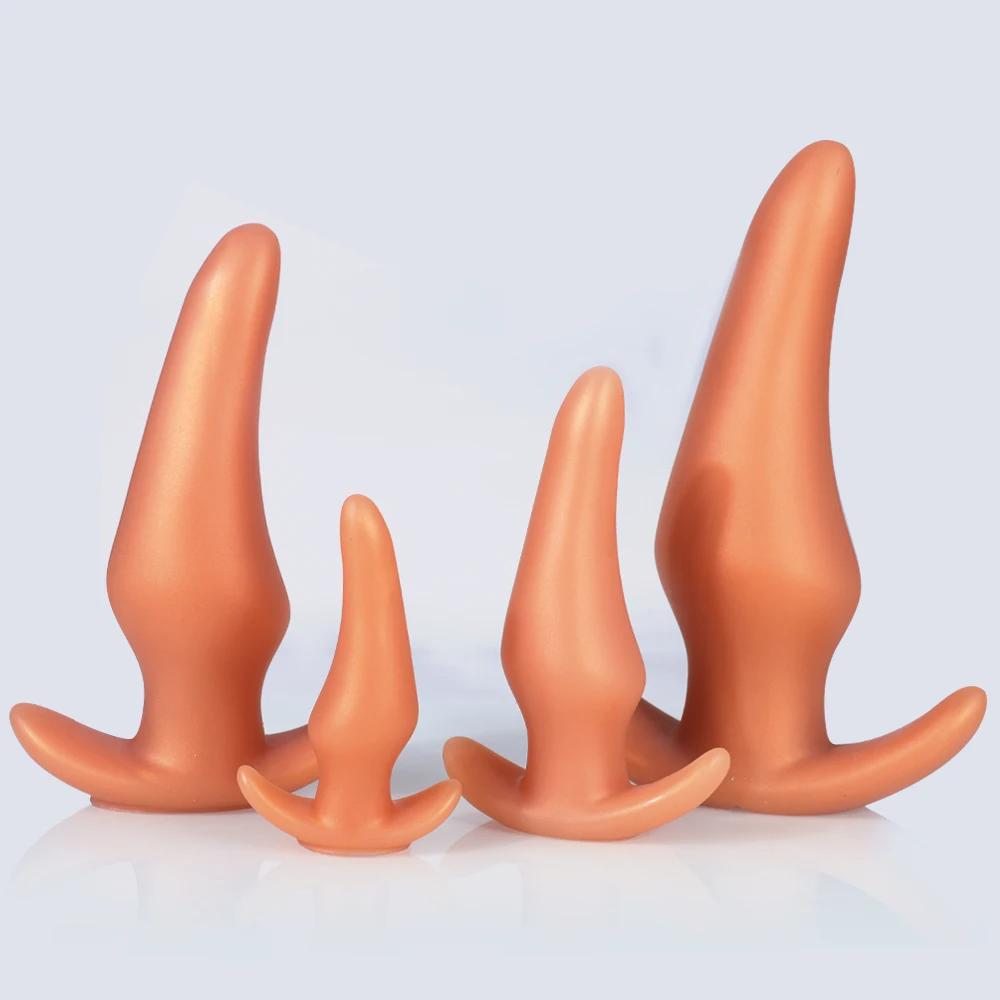 Wearable Anti Drop Soft Anal Plug